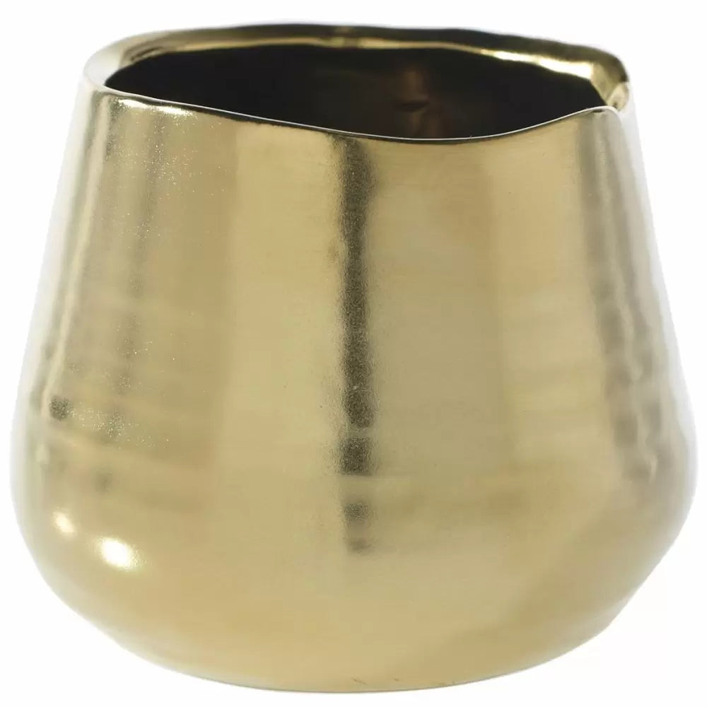 Tegan Gold Ceramic Pot