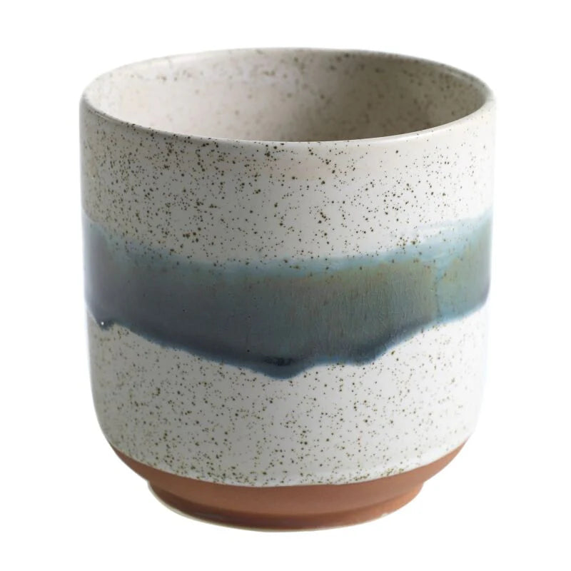 Mateo Off White Ceramic Pot 3"