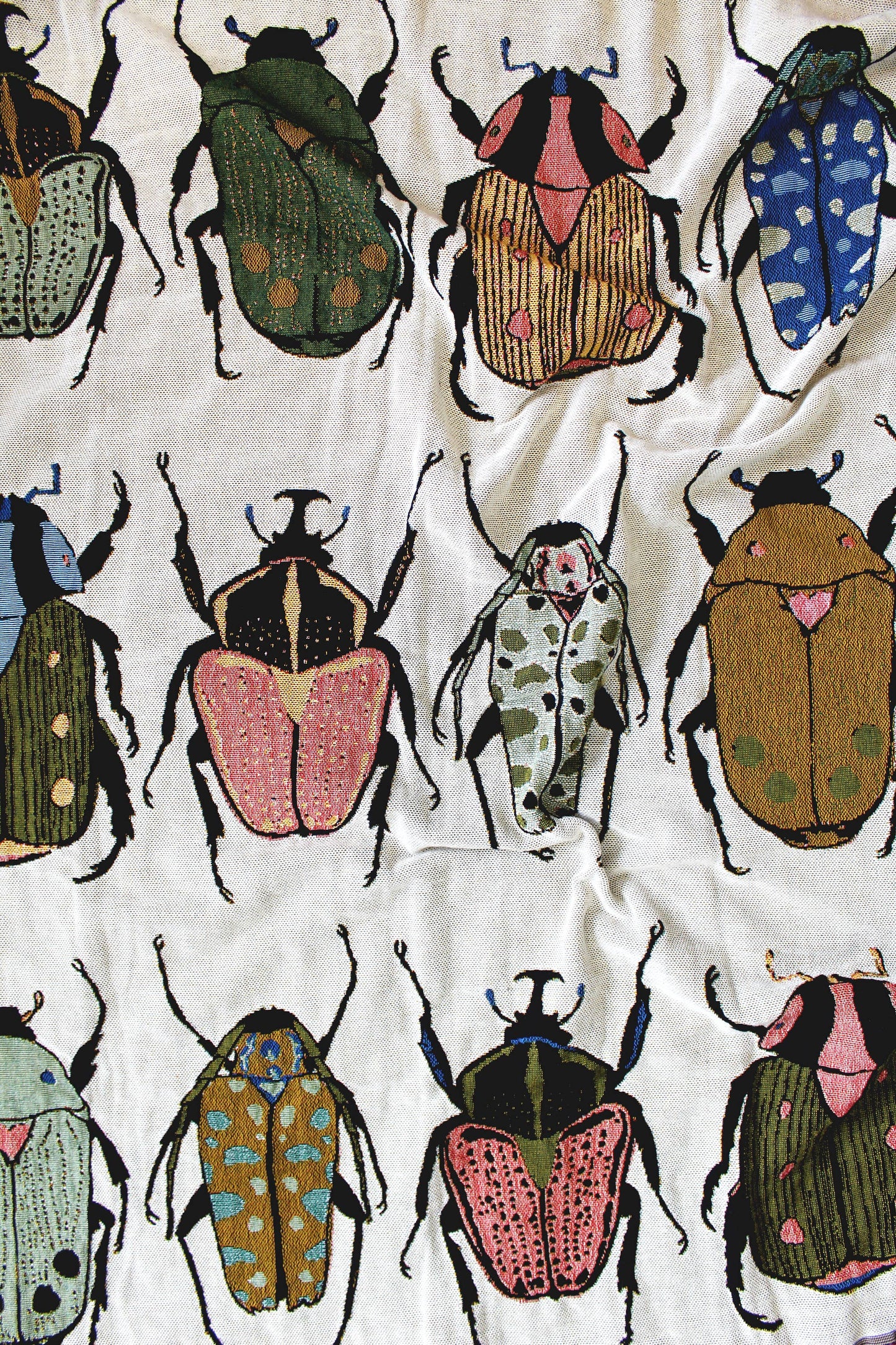 Calhoun & Co. - Beetle Party Tapestry Blanket