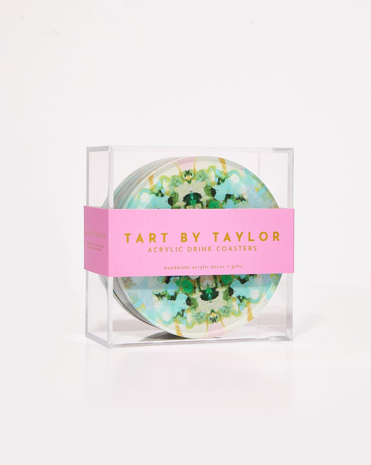 Nantucket Bloom Coaster- Boxed Set of Four