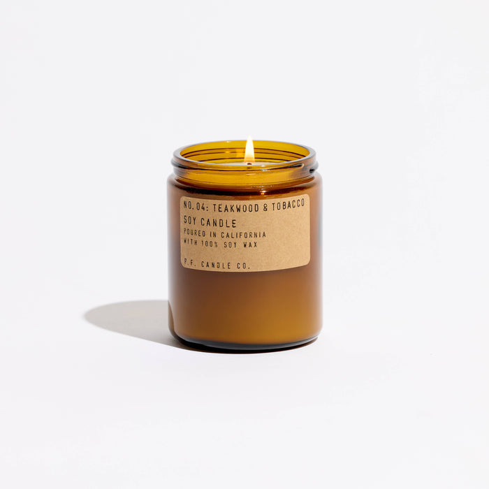 Teakwood & Tobacco Soy Candle