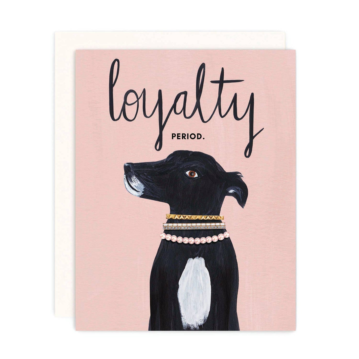 Loyalty Period. Greeting Card by Girl w/ Knife