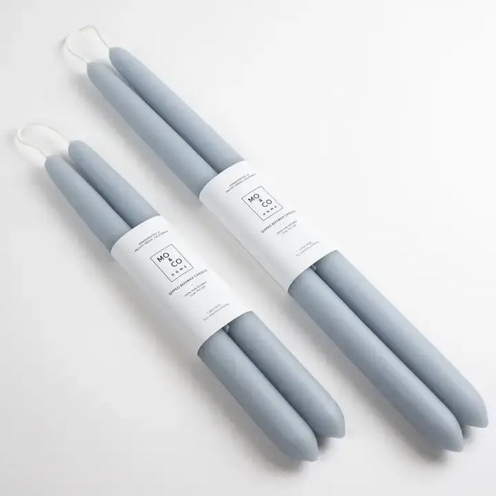 100% Beeswax Dipped Taper Candles | All Natural, Handmade