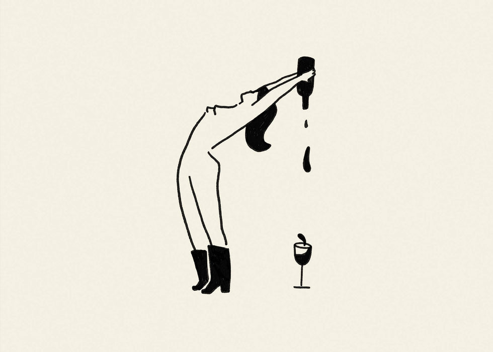 "Bottoms Up" Print- Small