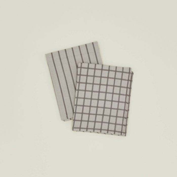ESSENTIAL YARN DYED DISH TOWEL- Set of 2