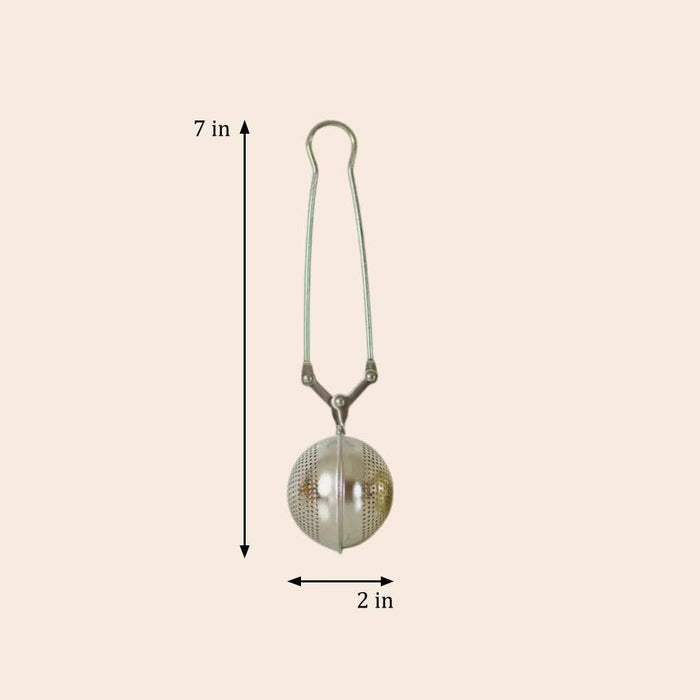 Stainless Steel Tea Strainer Black