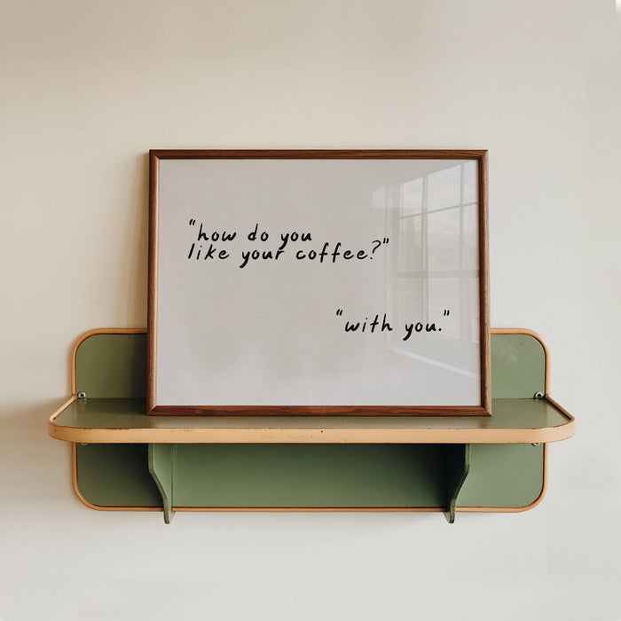 How Do You Like Your Coffee- 5x7
