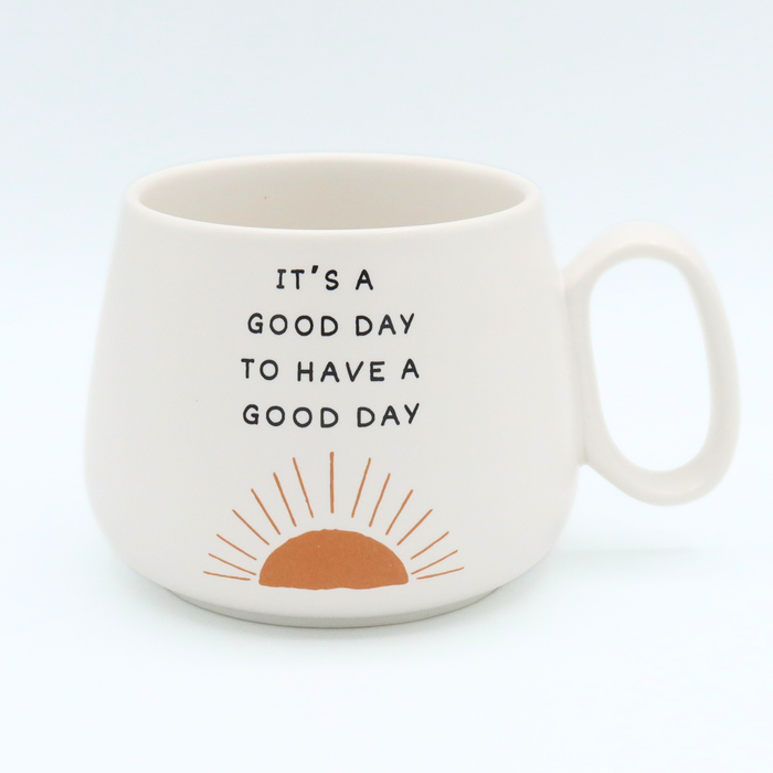 Jumbo Cappuccino Mug It's a Good Day