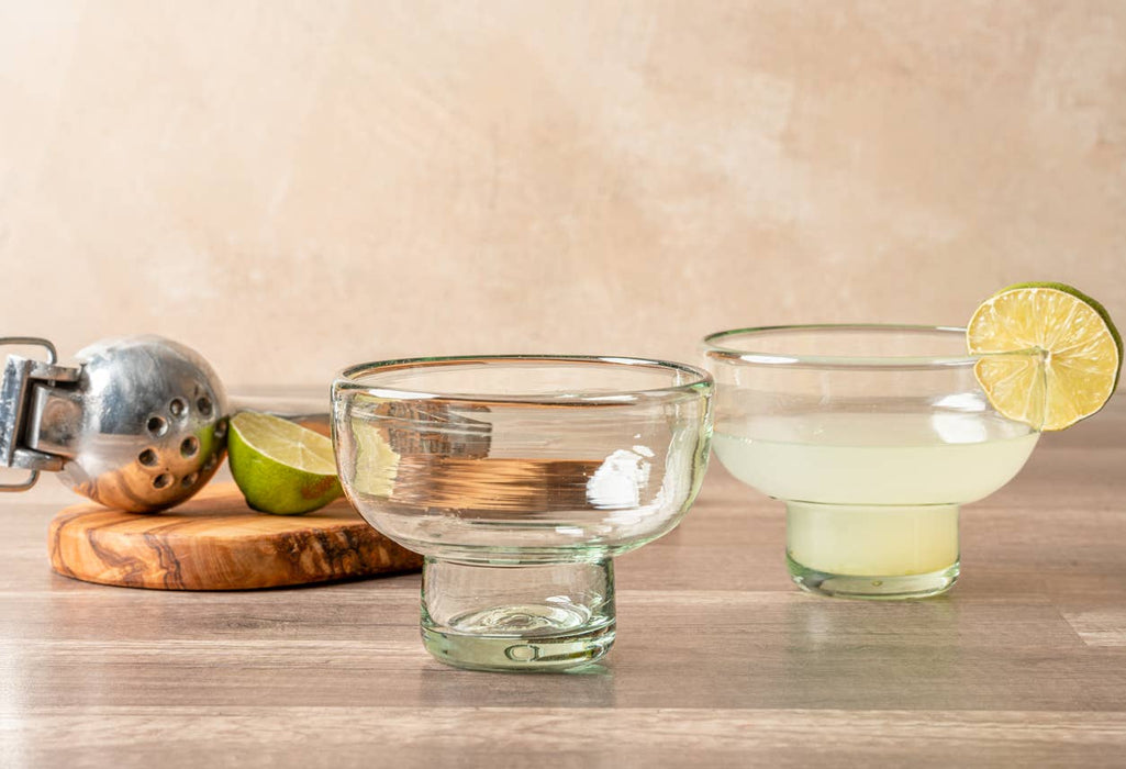 Handblown Margarita / Mezcal Tasting Glasses - Clear
