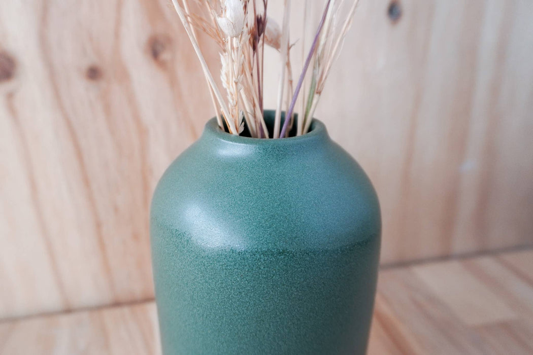 Shelby Page Ceramics - Medium Vase - Forest Teal