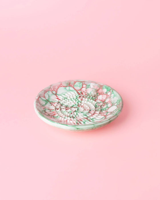Pottery Garlic Grater Plate  - OLIMPIA
