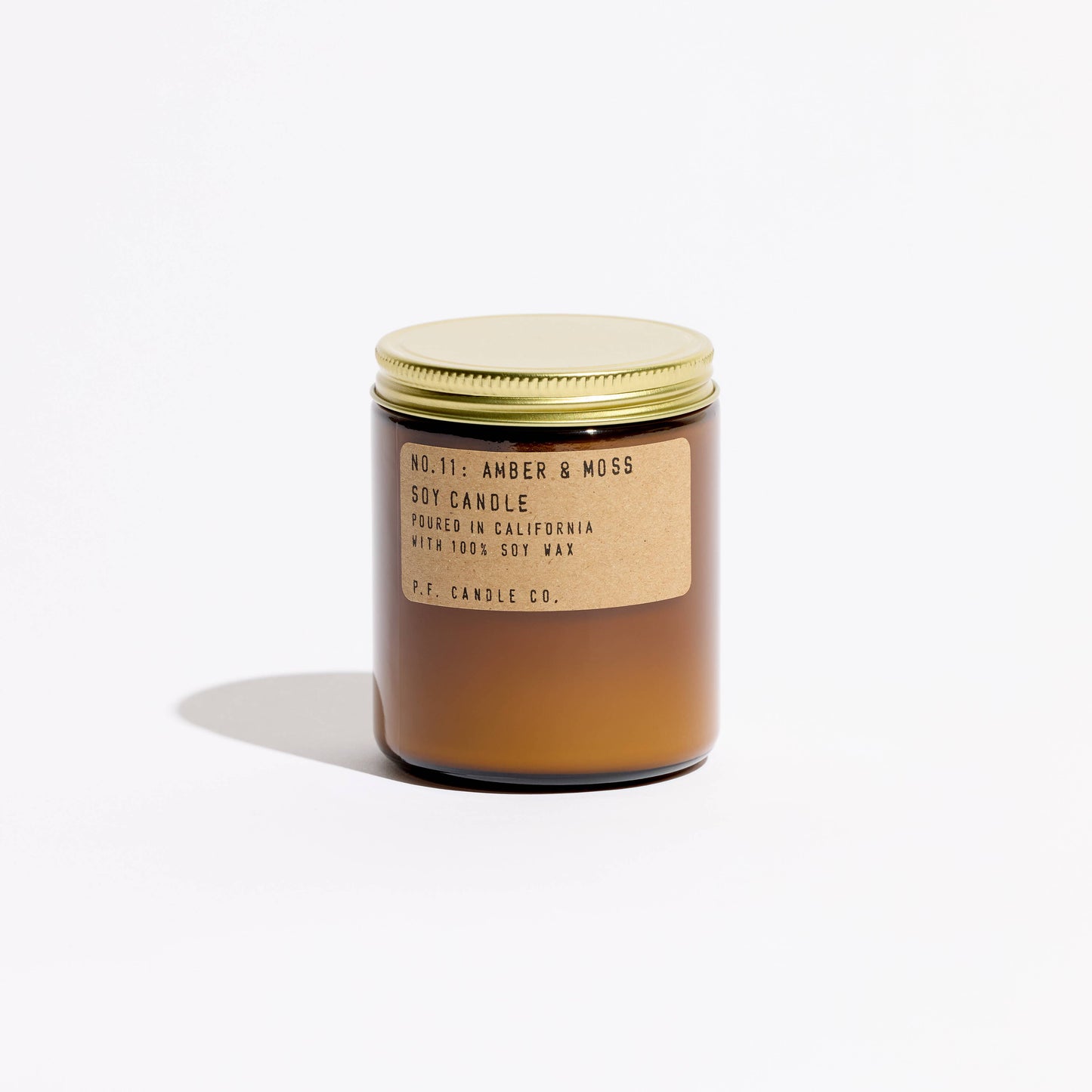 Amber & Moss Soy Candle