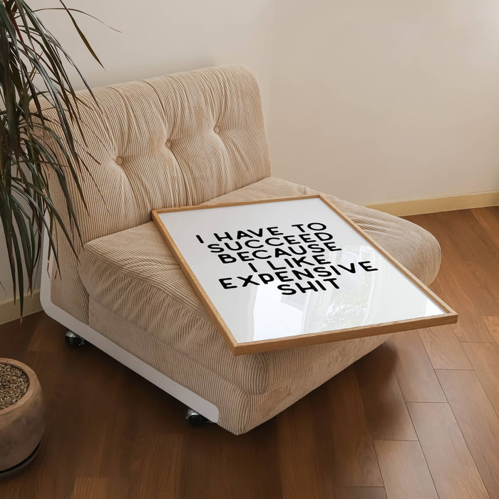 Expensive Shit Wall Art Print