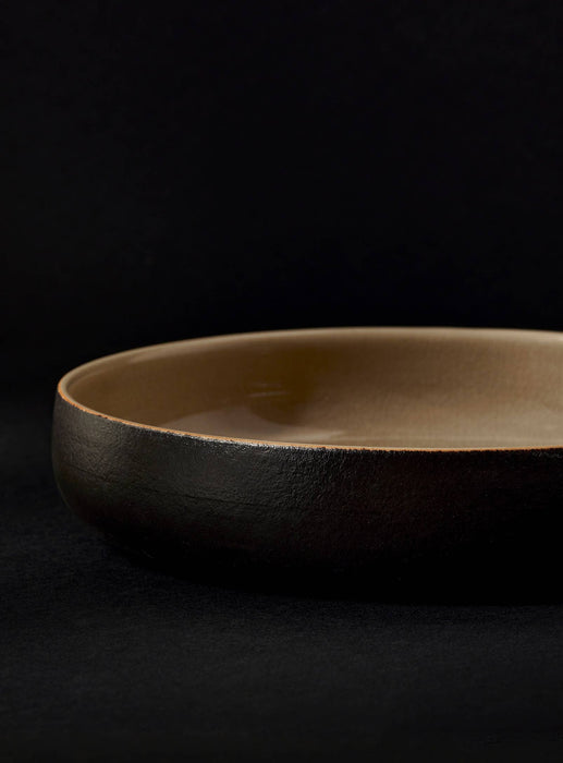 Handmade Stoneware Pasta/Salad Plate