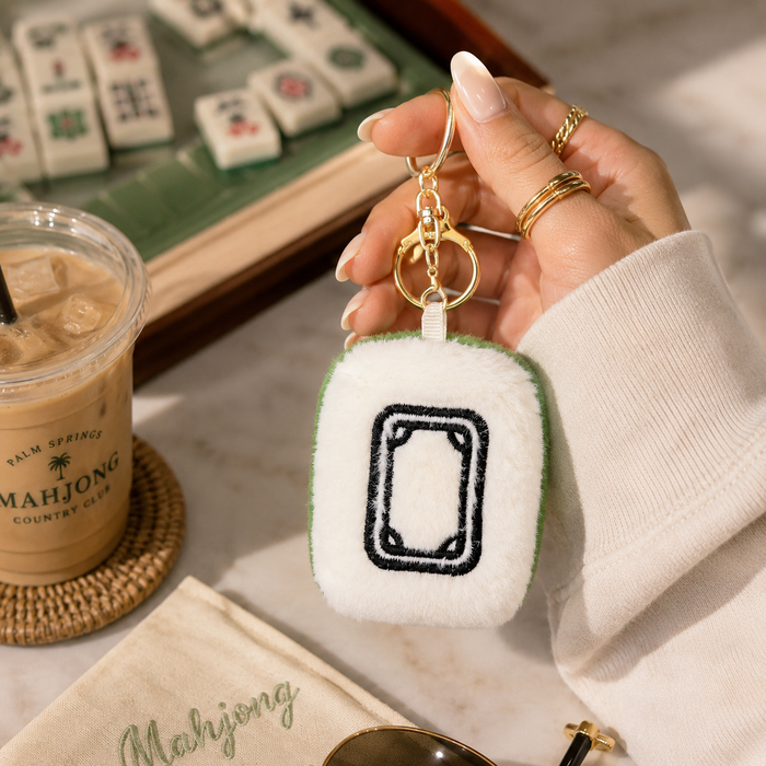 Mahjong Plush Keychain