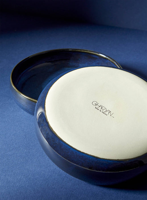 Handmade Stoneware Pasta/Salad Plate