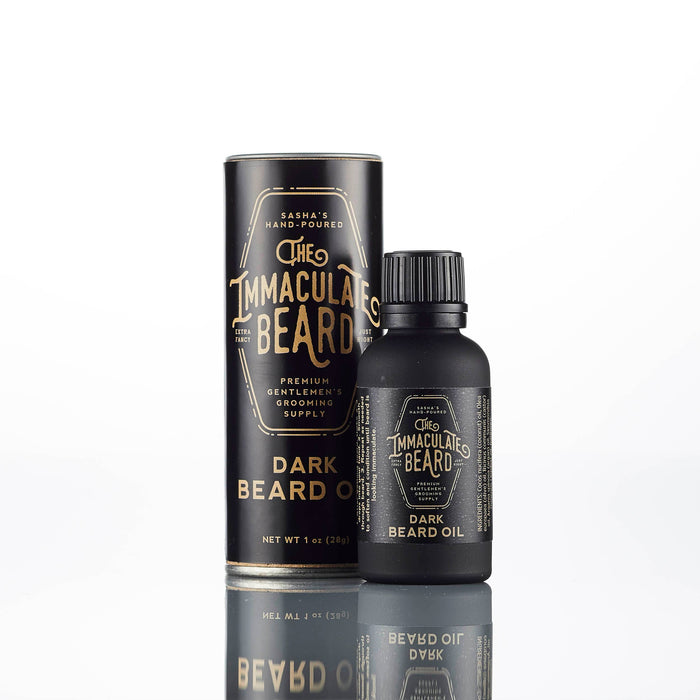 DARK Beard Oil | Tobacco, Caramel, Honey & Rose