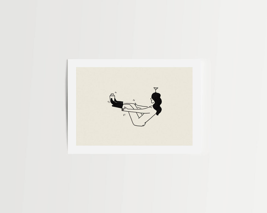 "Party Trick" Art Print - Large