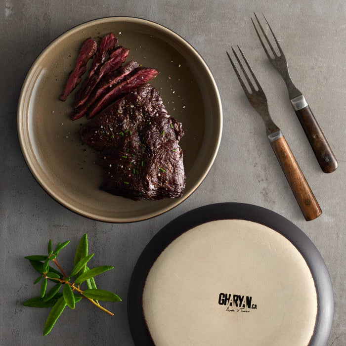 Handmade Stoneware Pasta/Salad Plate