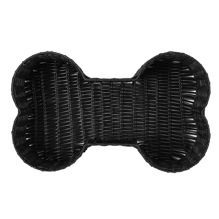 Loxley Pet Storage Basket- Black / Large