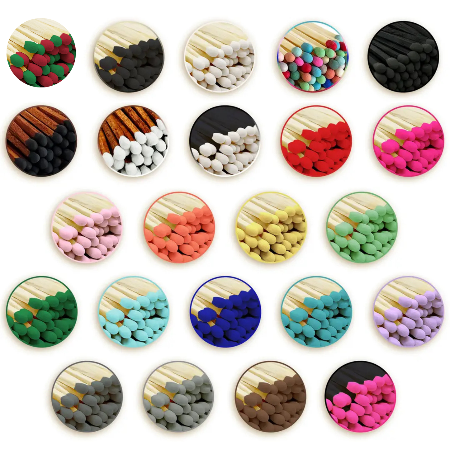 2" Matches + Mini Cloche