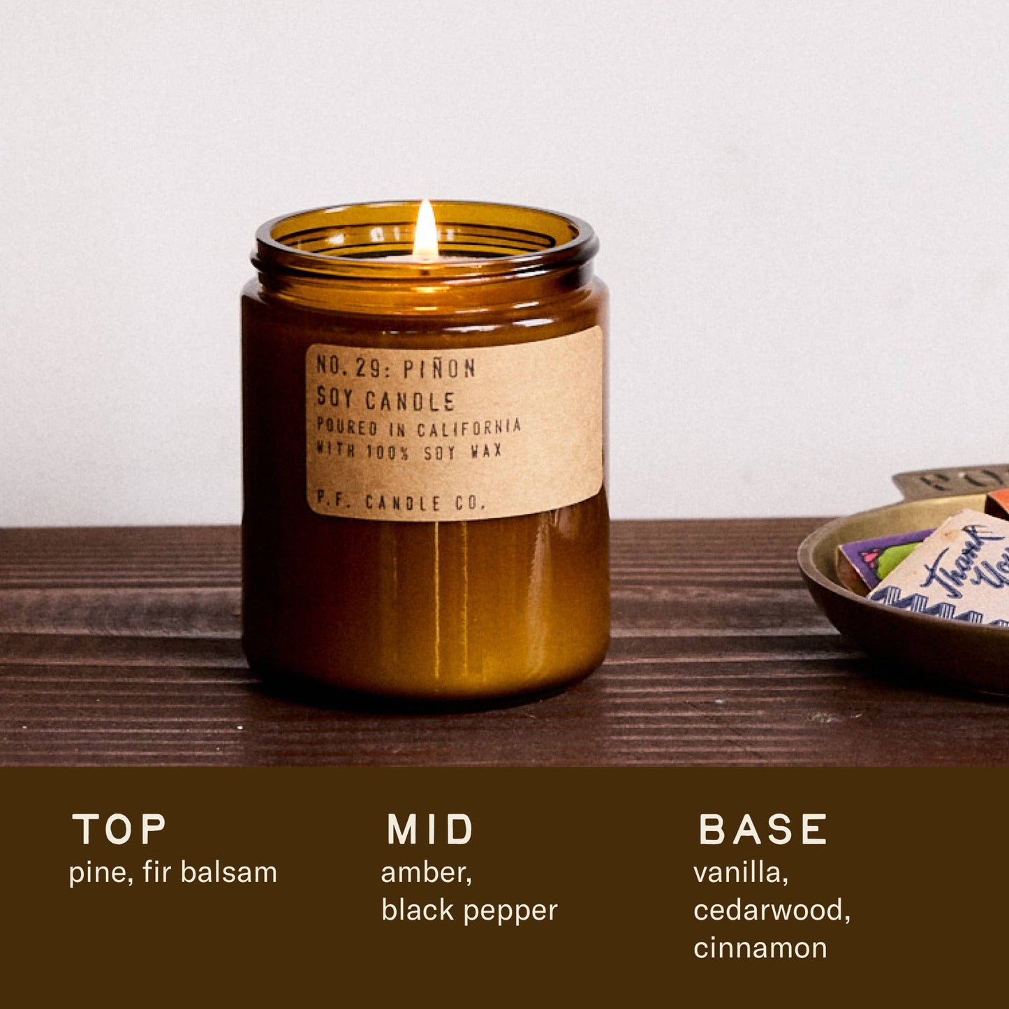 Piñon Soy Candle