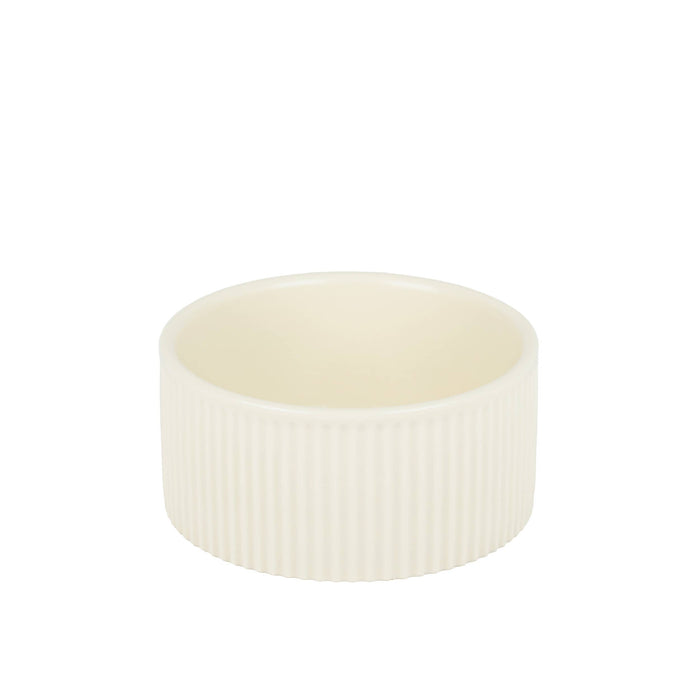 Ribbed Pet Bowl Collection