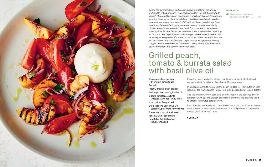 Garlic, Olive Oil + Everything Mediterranean