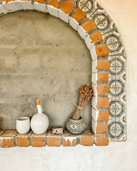 Handmade Stoneware Olive Oil Dispenser