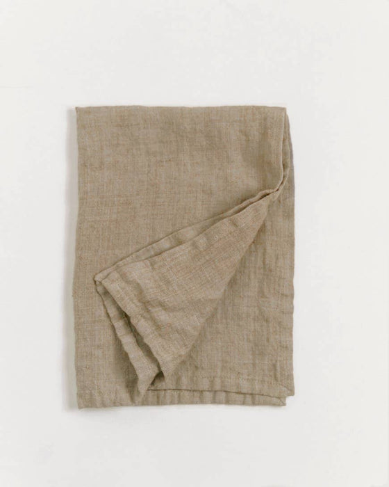 Stone Washed Linen Tea Towel | 18" x 26"