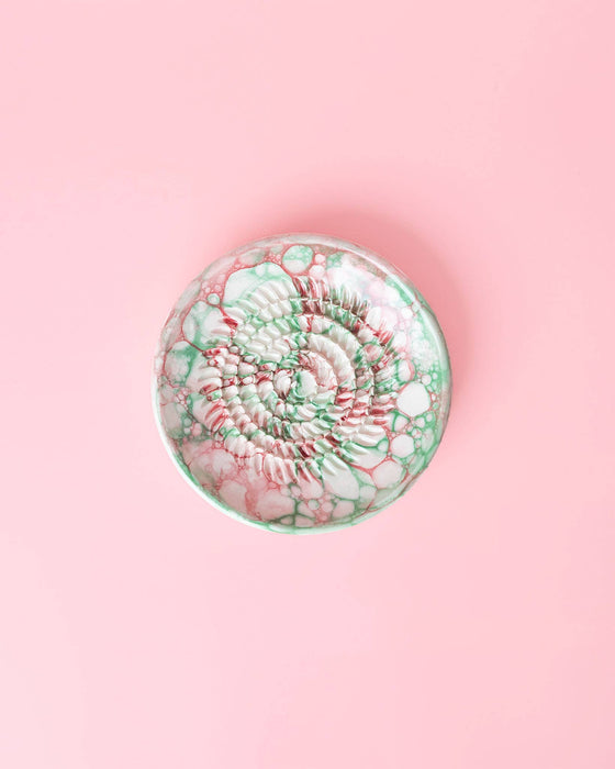 Pottery Garlic Grater Plate  - OLIMPIA