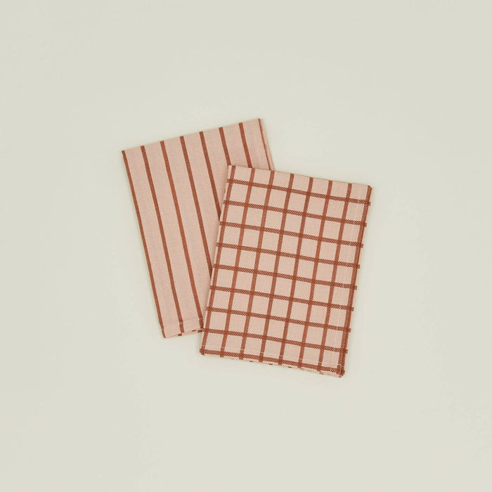 ESSENTIAL YARN DYED DISH TOWEL- Set of 2
