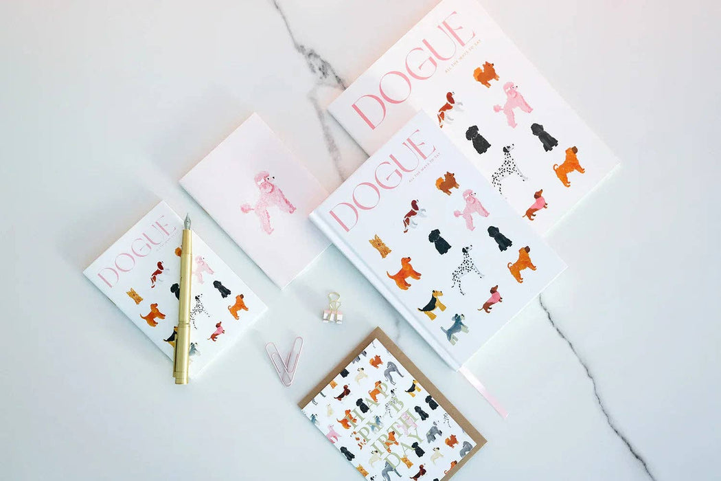 Birthday dogs pattern - Greeting card