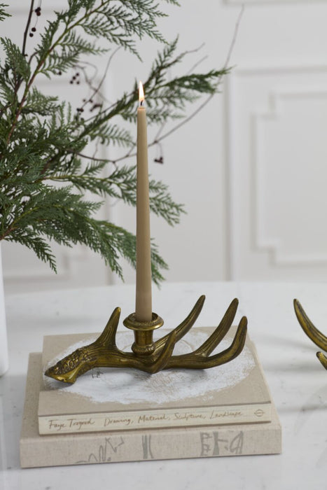 Antler Candleholder 10.5"