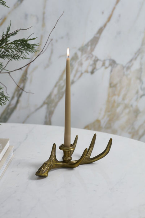 Antler Candleholder 10.5"
