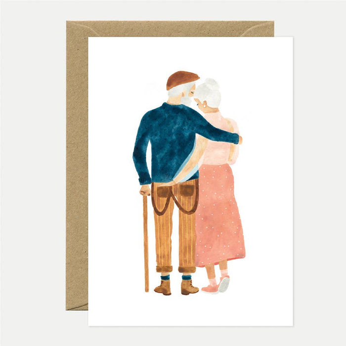 Forever Lovers Greeting Card