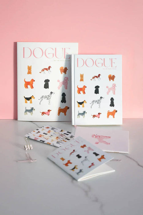 Birthday dogs pattern - Greeting card
