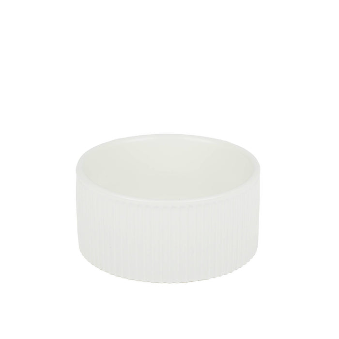 Ribbed Pet Bowl Collection
