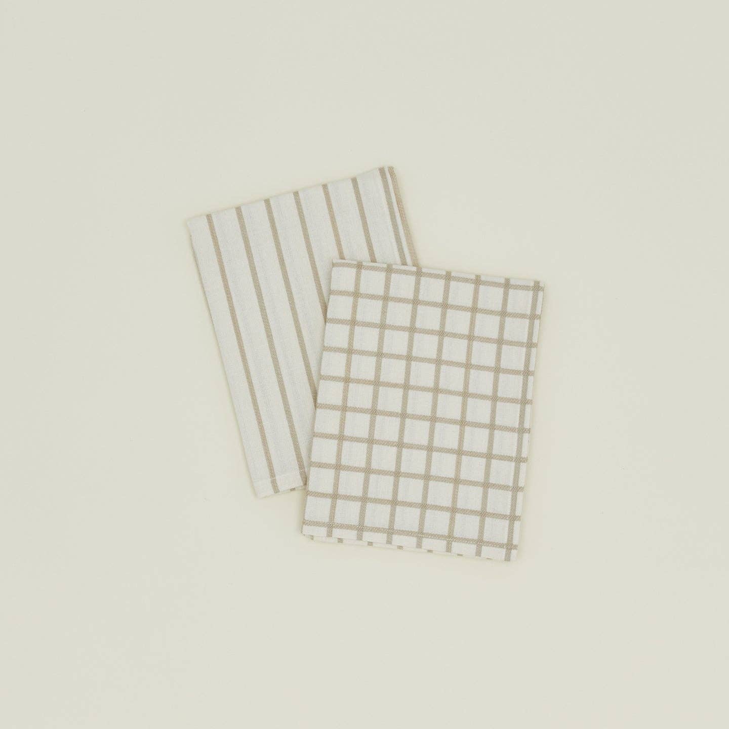 ESSENTIAL YARN DYED DISH TOWEL- Set of 2