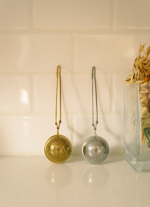 Stainless Steel Tea Strainer/Silver