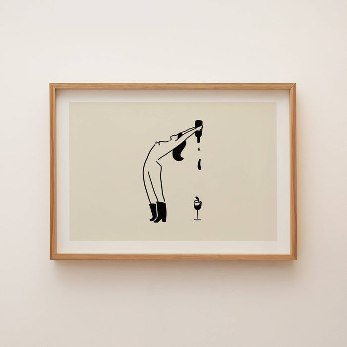 "Bottoms Up" Print- Small