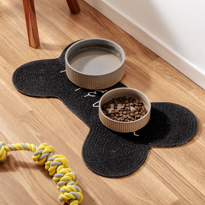 Benedict Pet Placemat - Gray
