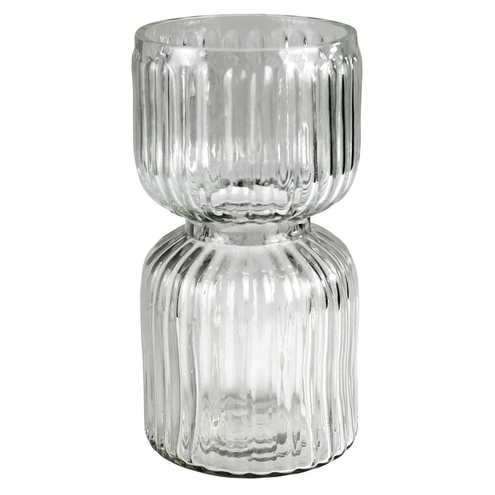 Ribbed Bulb Vase- Small
