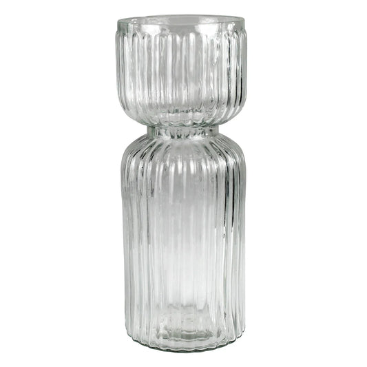 Ribbed Bulb Vase- Large