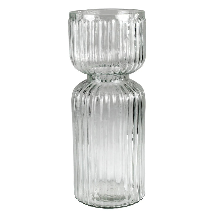 Ribbed Bulb Vase- Large