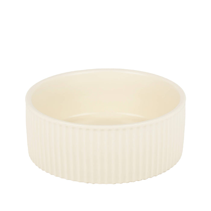 Ribbed Pet Bowl Collection