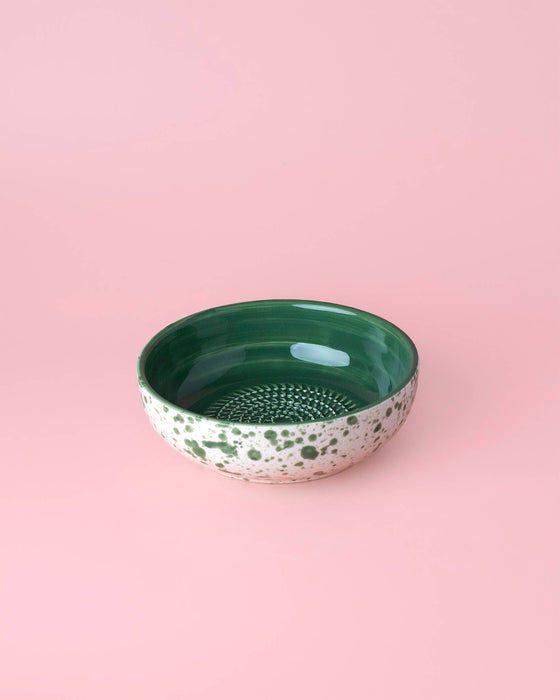 Jade Garlic Grater Bowl - Medium