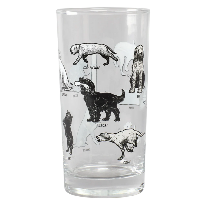 DOG TRICKS - HIGHBALL GLASS 12OZ