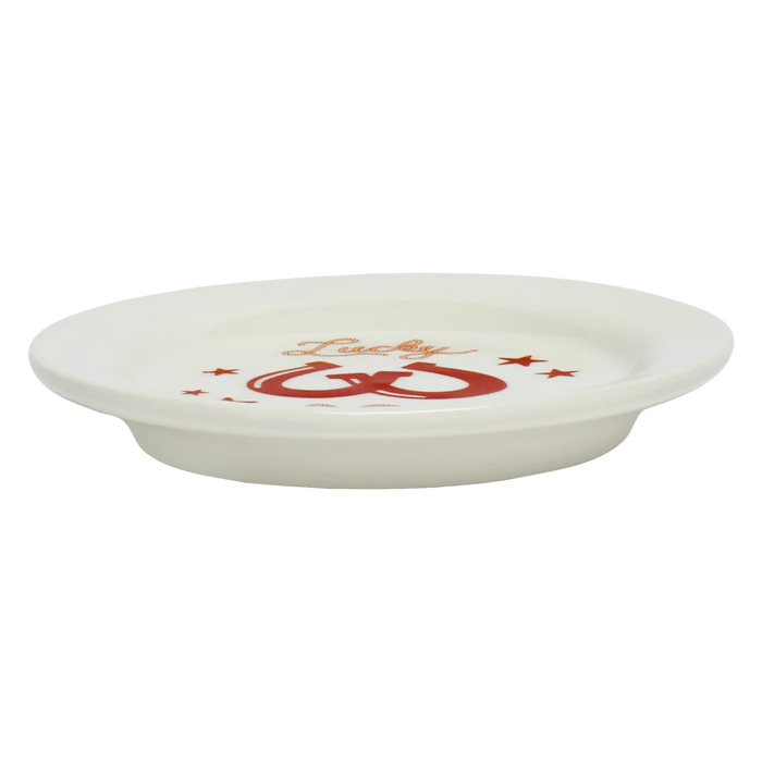 LUCKY YOU PLATE- 4.25"