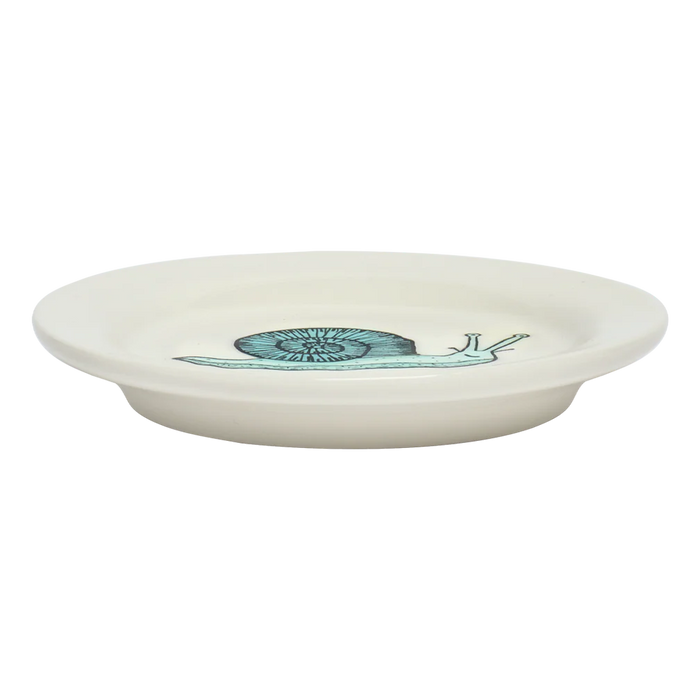 ESCARGOT PLATE- 4.25"